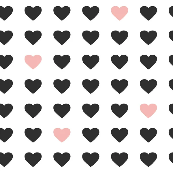 Glückliche Valentinstag Karte Illustration Vektorformat — Stockvektor