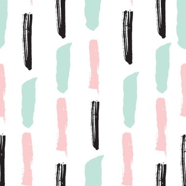 Seamlesss desen, illüstrasyon vektör formatında eğlenceli