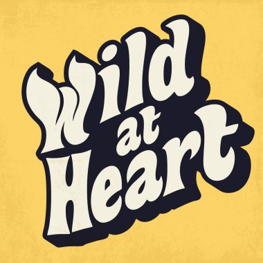 Retro tipografi poster, resimde vektör fomar