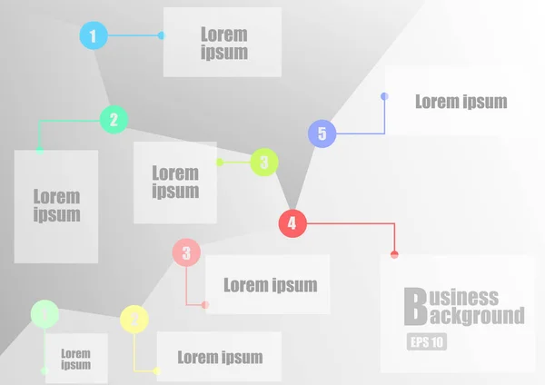 Vecteur Graphique Secteur Activité Espace Pour Texte — Image vectorielle