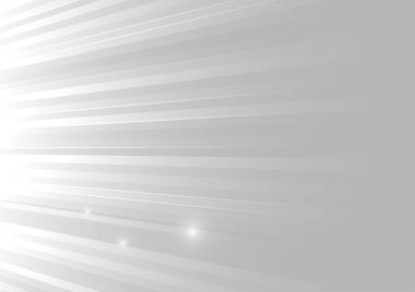 Vektör: Soyut gri şerit beyaz arka plan üzerinde