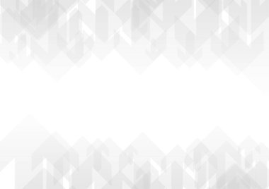 Vektör: Soyut gri ok beyaz arka plan üzerinde