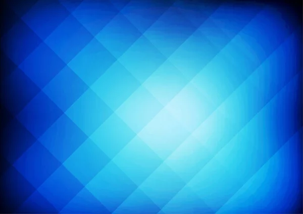 Vecteur Carré Abstrait Sur Fond Bleu — Image vectorielle