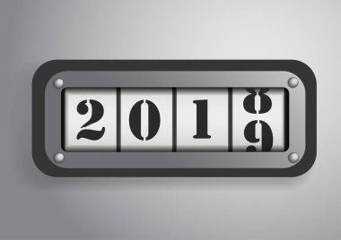 Vektör: Counter rulo 2018-2019 kavramı ile