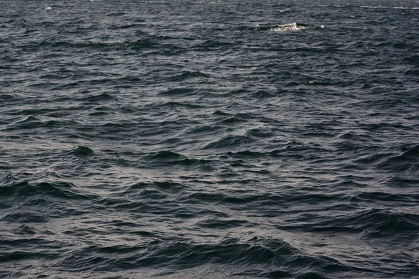 Абстрактна Текстура Стирання Прозорої Темно Синьої Поверхні Води Океану Фоном — стокове фото