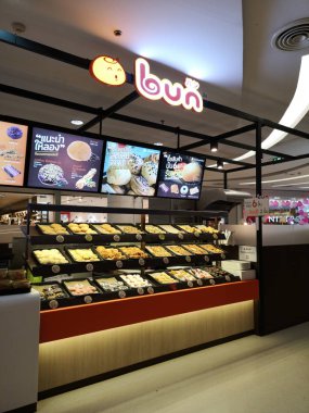 Chiang Rai, Tayland - 15 Şubat: Pastane Dükkanı süpermarkette üzerinde 15 Şubat 2019, Chiang rai, Tayland.