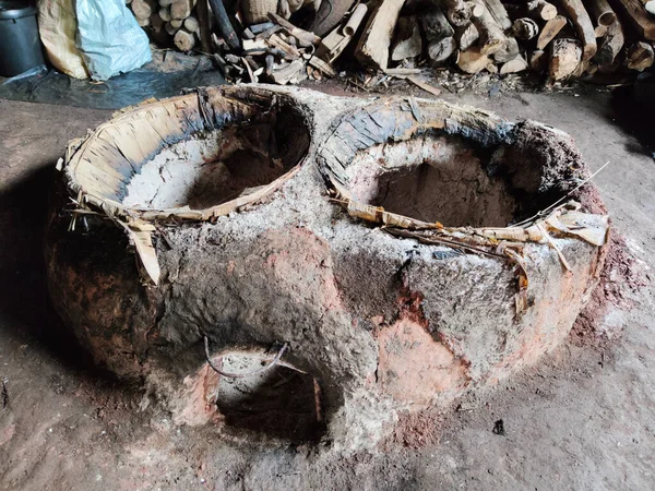 Old Kiln Making Rock Salt Thailand — Stock Photo, Image