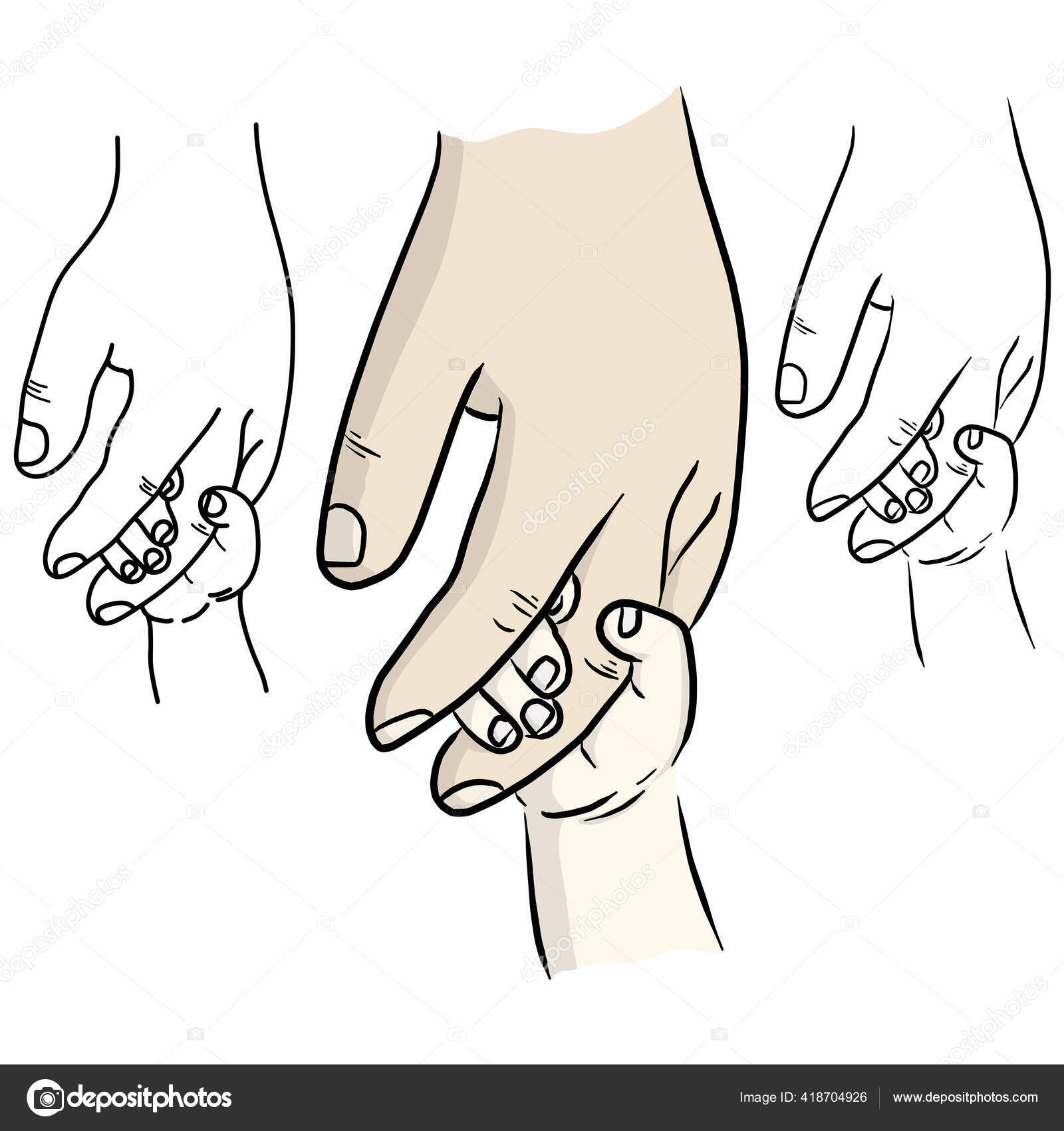 Mão Segurando Sacolas De Compras Em Branco Vector Ilustração Esboço Mão Desenhada Com Linhas Pretas, Isoladas No Fundo Branco Ilustraciones Vectoriales, Clip Art Vectorizado Libre De Derechos. Image 88669315.