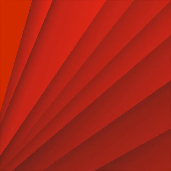 Fondo Vectorial Abstracto Con Líneas Rojas Superpuestas — Vector de stock