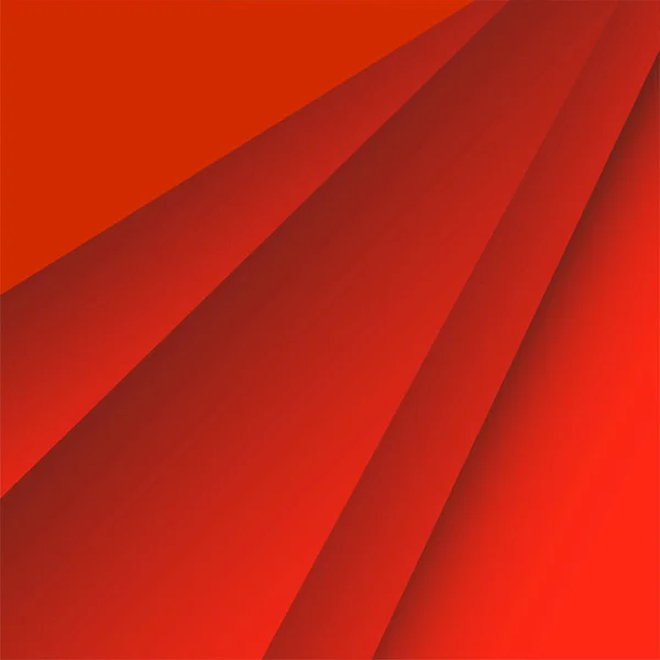 Fondo vectorial abstracto con líneas rojas superpuestas — Vector de stock