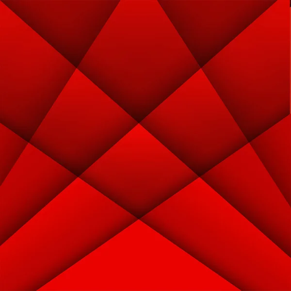 Fond Vectoriel Abstrait Avec Lignes Rouges Superposées — Image vectorielle