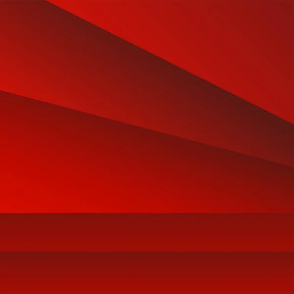 Fondo Vectorial Abstracto Con Líneas Rojas Superpuestas — Vector de stock