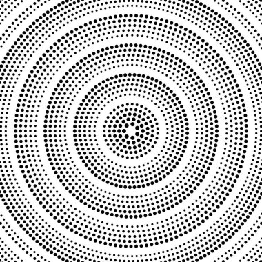 Düzgün parlayan noktalı çizgili, noktalı resim dalga arka plan. Vektör