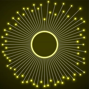 CPU, mikroişlemci, miniyonga, devre kartı, illüstrasyon vektör