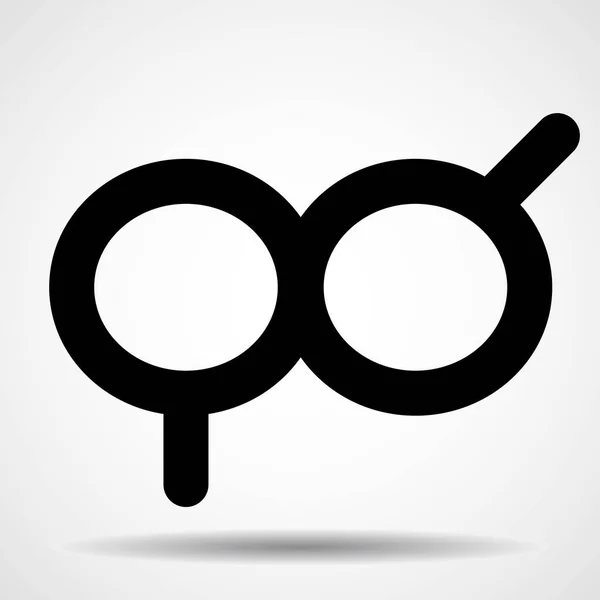 Female Male Gender Symbol Vector Sign — Stock Vector