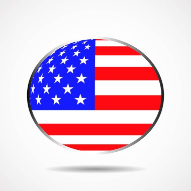 Bayrak formu Globe Amerika Birleşik Devletleri