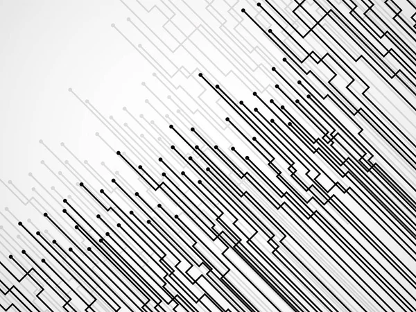 Abstracte Achtergrond Van Lijnen Punten Geometrische Grafische Technologie — Stockvector