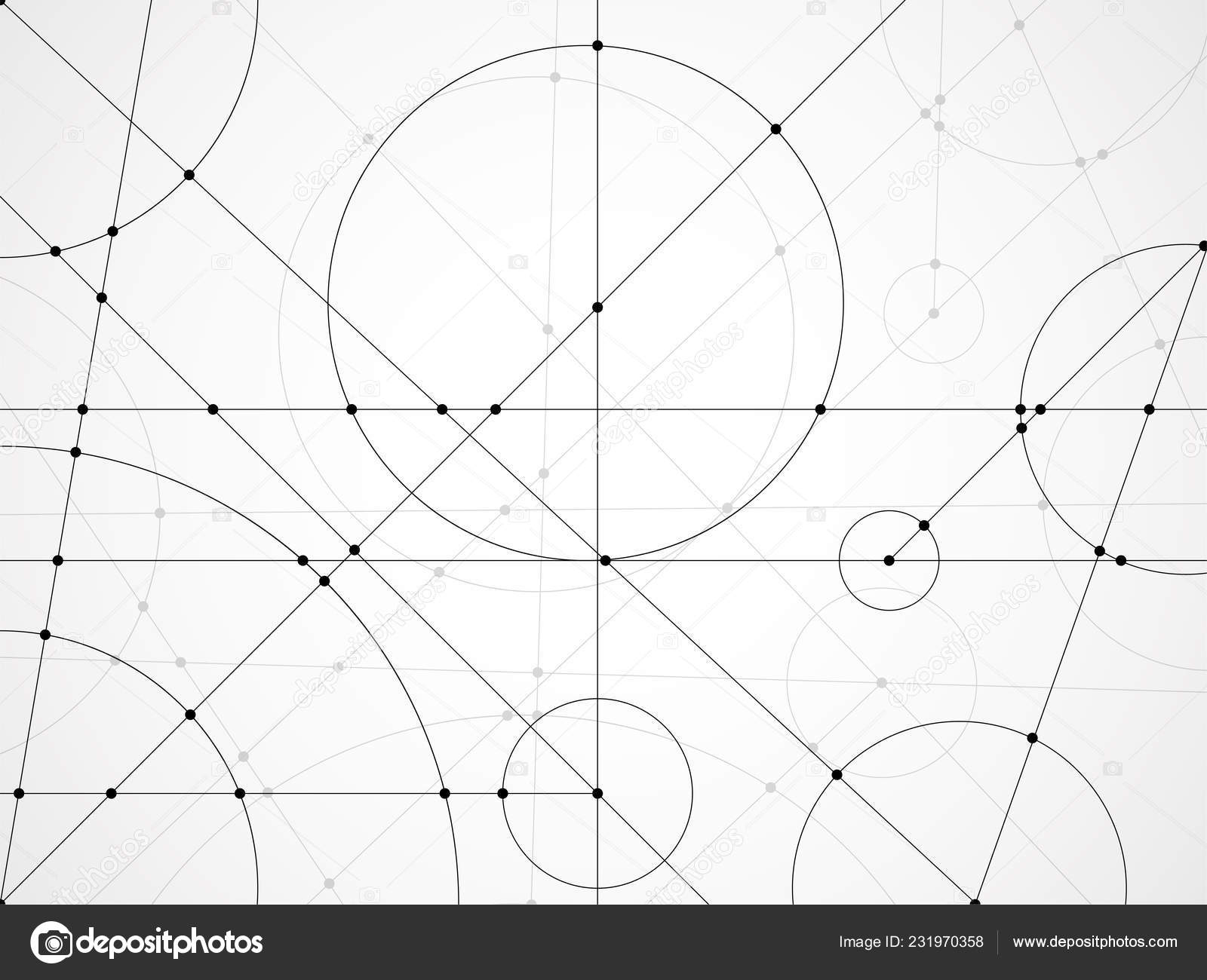 Abstract Background Of Engineering Drawing Technological