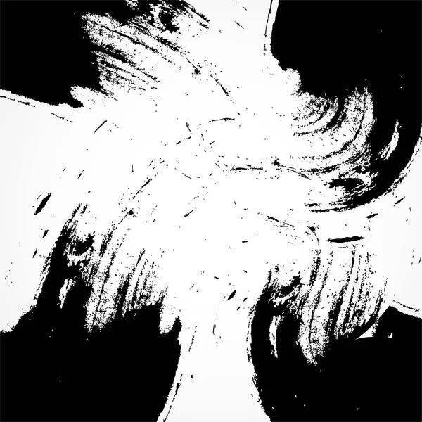 Abstrakter Grunge Hintergrund Pinselstrich Und Textur Grunge Black Pinsel Vektordesign — Stockvektor