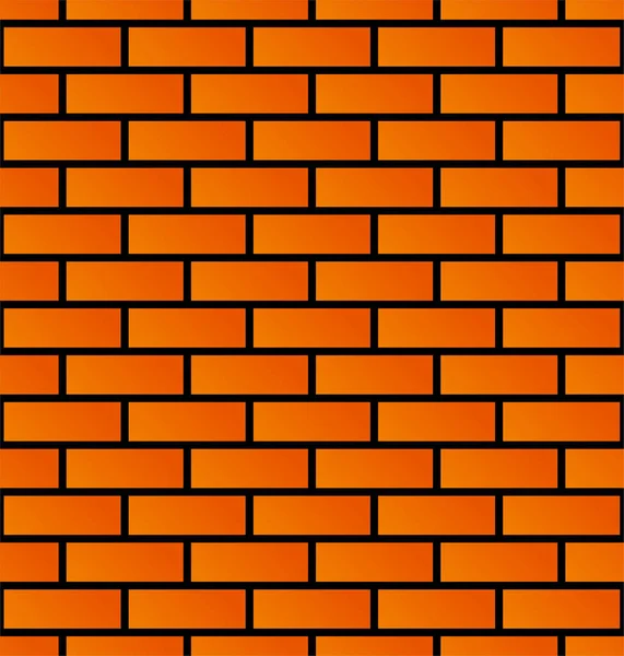 Seamless Brick Wall Background Brick Pattern Vector — Stock Vector