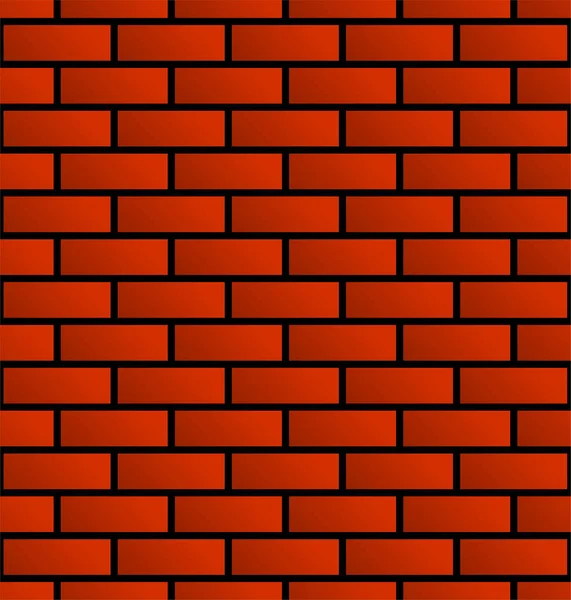 Seamless Brick Wall Background Brick Pattern Vector — Stock Vector