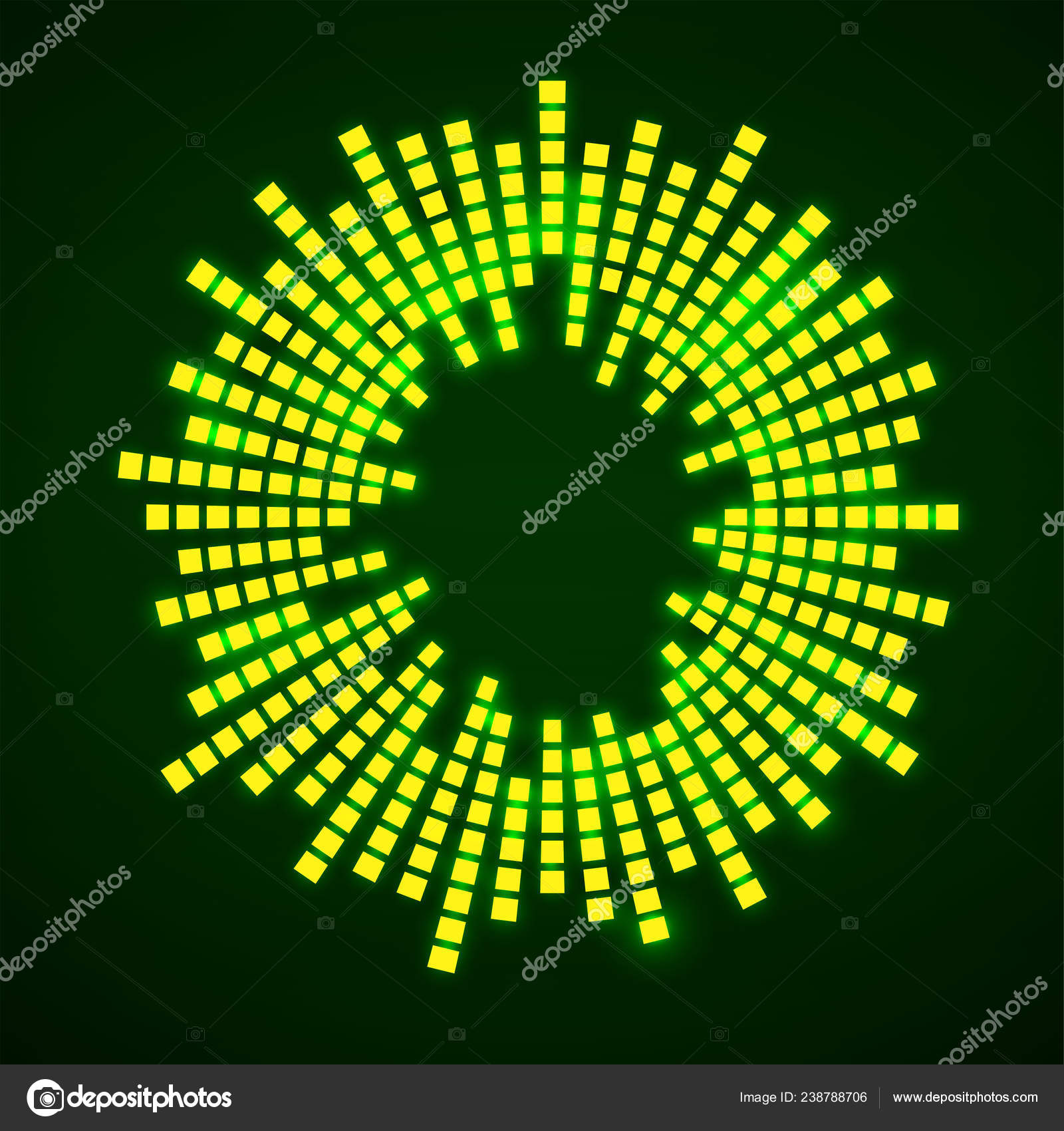 Vector Equalizer Circle Abstract Sound Audio Waves Equalizer Wave Circle Vector Logo Stock Vector C Vladystock 238788706