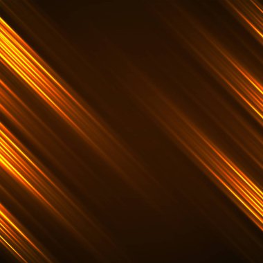 Parlak çizgileri, neon çizgileri olan soyut arkaplan