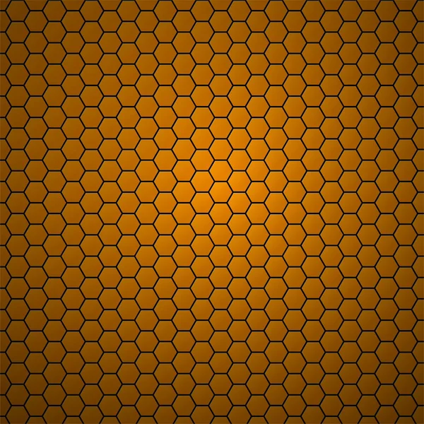 Fundo geométrico abstrato com hexágonos, padrão de favo de mel —  Vetores de Stock