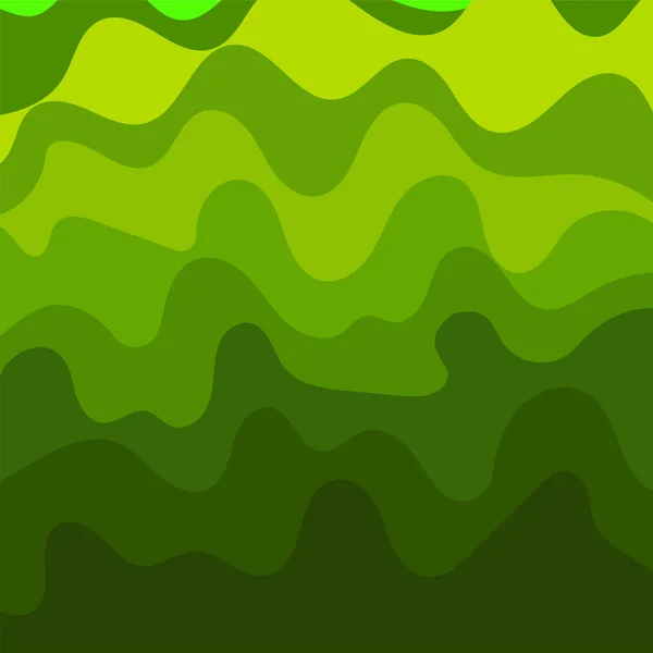 Abstrakteja värikkäitä aaltoja, tyylikäs tausta. Vektorisuunnittelu — vektorikuva