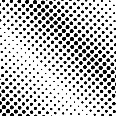 Siyah ve beyaz yarım ton. Modern doku. Geometrik arkaplan. Vektör illüstrasyonu