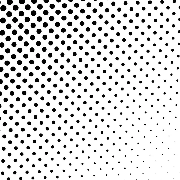 Patrón de medio tono blanco y negro. Textura moderna. Fondo geométrico. Ilustración vectorial — Vector de stock