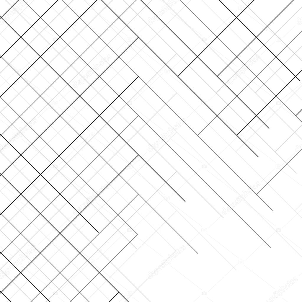 Abstract background of lines with transparency. Vector