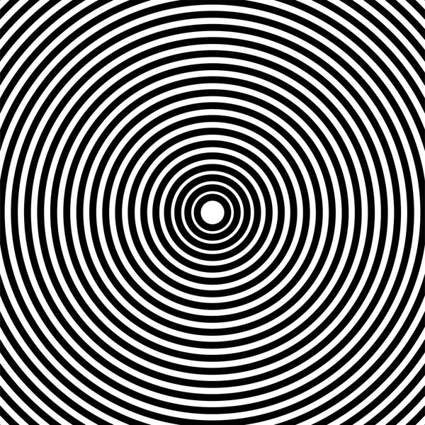Geometric background of circles, halftone black backdrop — Stock Vector