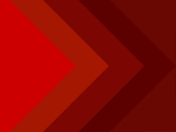 Triangoli rossi vettore sfondo strato geometrico sovrapposizione per il disegno di sfondo — Vettoriale Stock