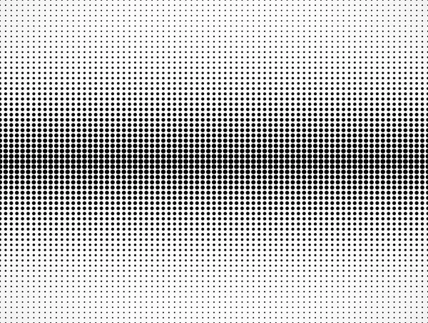 Patrón vectorial de medio tono. Fondo blanco y negro — Archivo Imágenes Vectoriales