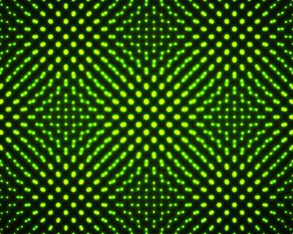 Абстрактный бесшовный рисунок с светящимися точками. Неоновый геометрический фон. Векторный дизайн — стоковый вектор