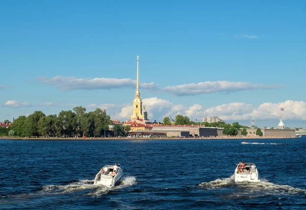 Sankt Petersburg Russland August 2020 Blick Auf Die Peter Und — Stockfoto