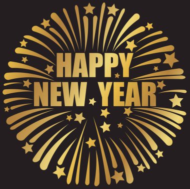 mutlu yeni yıl 2019 afiş vektör formatında yeni yıl partisi terfin için kullanılabilir