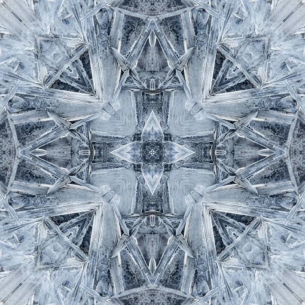 Ice blue backgroundabstract κατεψυγμένα κρύο σκοτάδι παγετού nord φαντασίας ταπετσαρία μοτίβο — Φωτογραφία Αρχείου