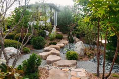 güzel Japon taş Peyzaj Bahçe