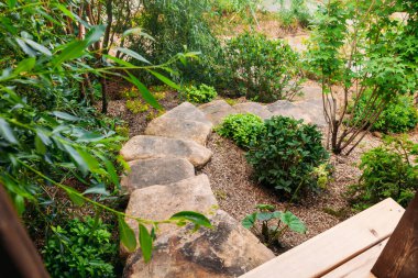 güzel Japon taş Peyzaj Bahçe