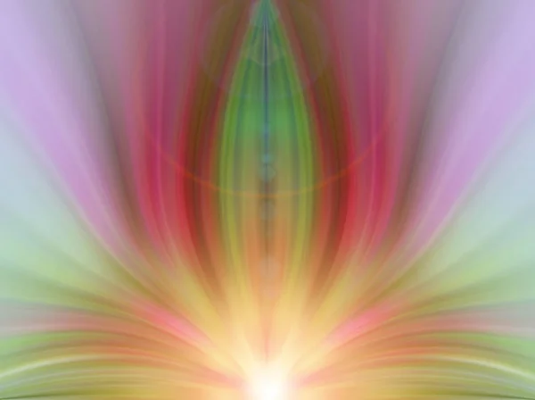 Abstrakcyjny Kwiat Energii Wiosna Kolor Tła Koncepcja Ezoteryczna — Zdjęcie stockowe