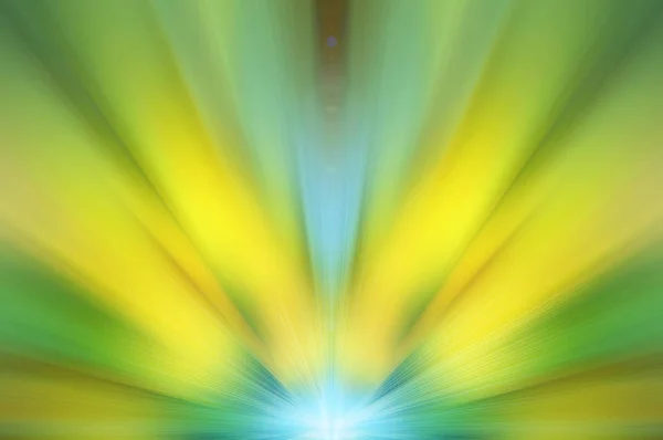 Fondo Abstracto Verde Amarillo Azul Espacio Futurista — Foto de Stock