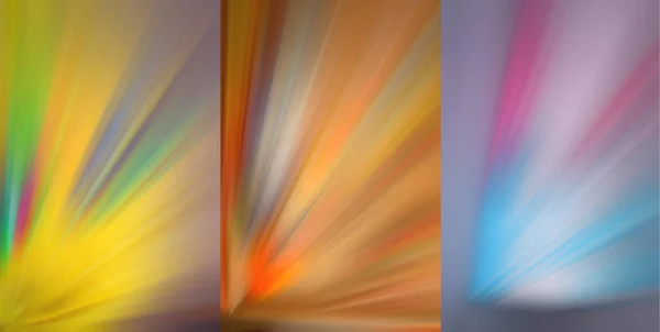 Imagem Abstrata Multicolorida Pulsos Cor Luz Fundos Futuristas — Fotografia de Stock