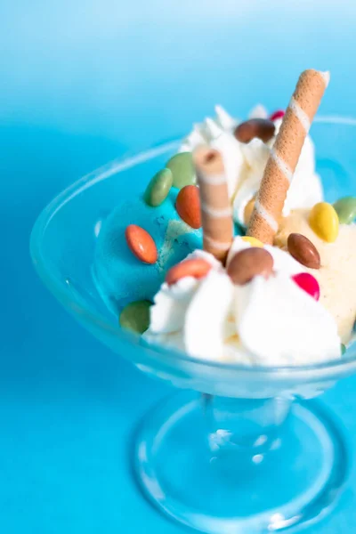 Glasschale Auf Tabletinde Kindereisbecher