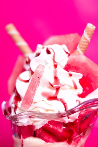 Glasschale 'de Eisbecher Wassermelone 