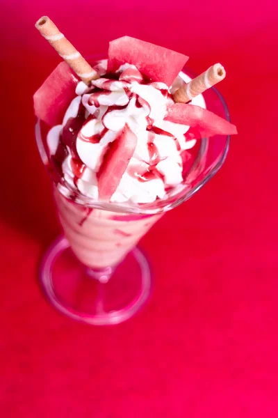 Glasschale 'de Eisbecher Wassermelone 