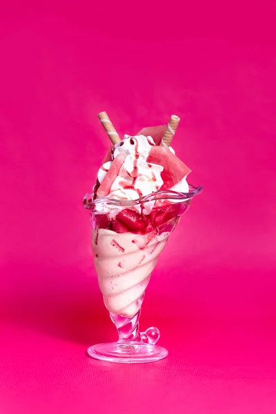 Glasschale 'de Eisbecher Wassermelone 