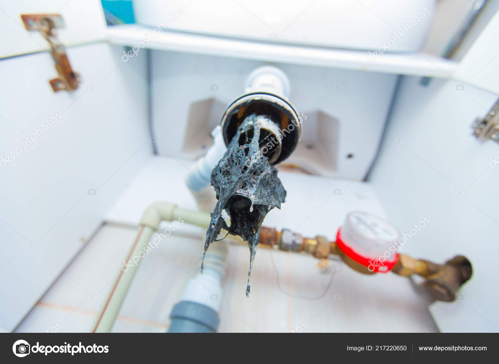 Clogged Sink Pipe Unclog A Drain From Hairs And Other Stuff