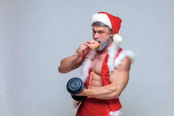 Holidays and celebrations, New year, Christmas, sports, bodybuil